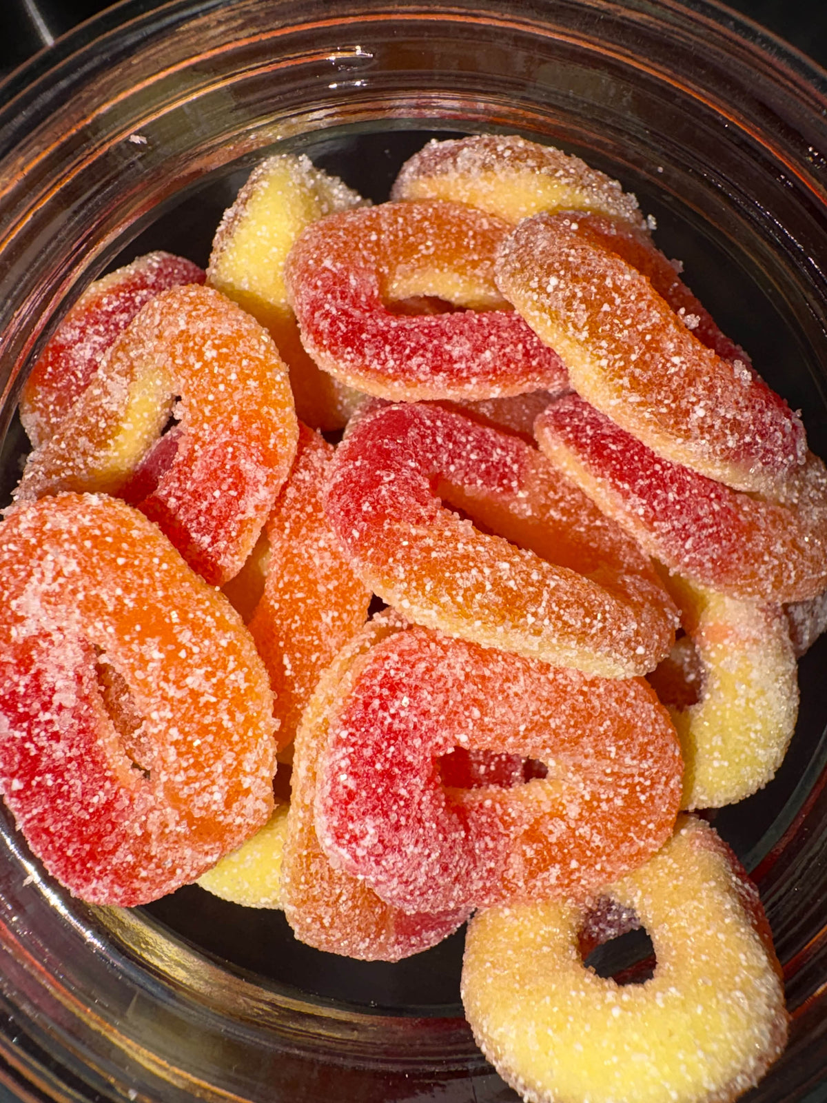 Anneaux Sucrés Goût Pêche 🍑